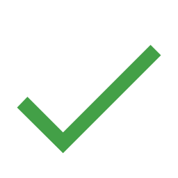 check icon for saved vehicles